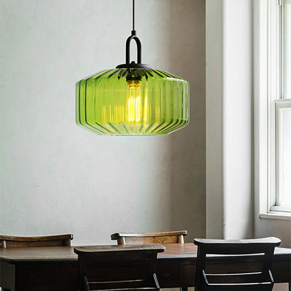 Elegant Glass Shade Kitchen Pendant Lamp - A Stylish Lighting Solution for Modern Spaces