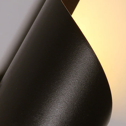 SAVIO – Minimalist Black LED Aluminium Outdoor Wall Light