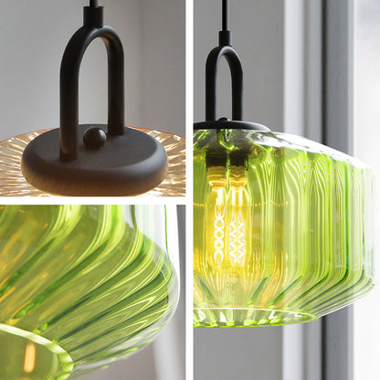 Elegant Glass Shade Kitchen Pendant Lamp - A Stylish Lighting Solution for Modern Spaces
