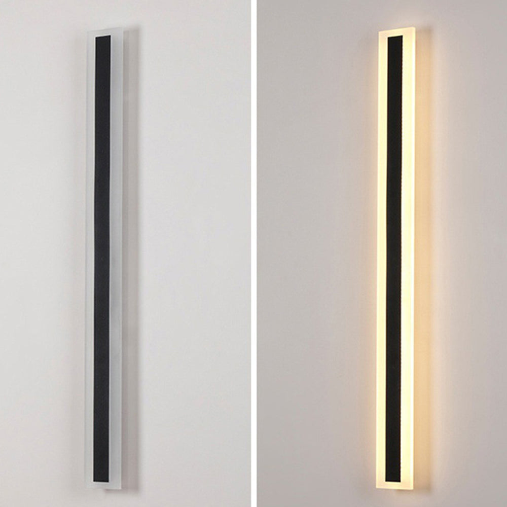 KALVO – Black Outdoor LED Wall Light for Modern Gardens & Patios