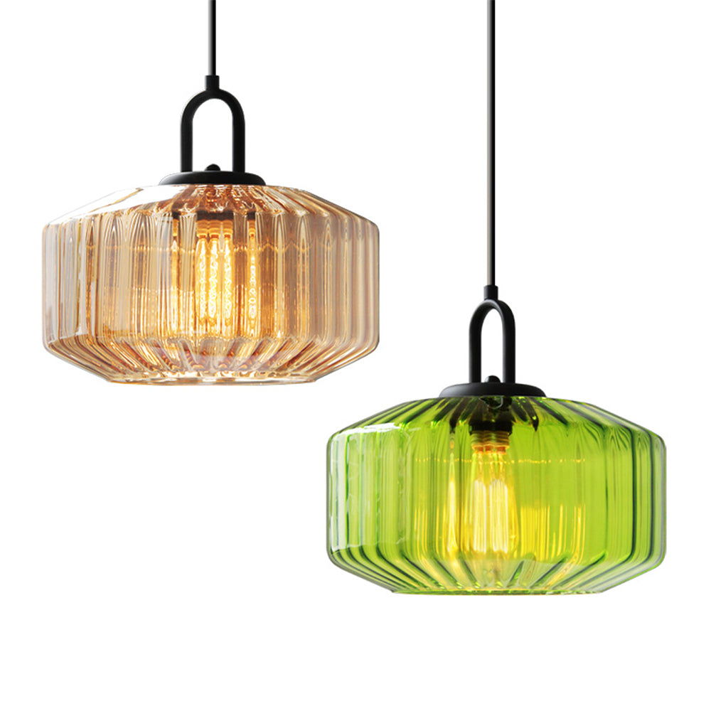 Elegant Glass Shade Kitchen Pendant Lamp - A Stylish Lighting Solution for Modern Spaces
