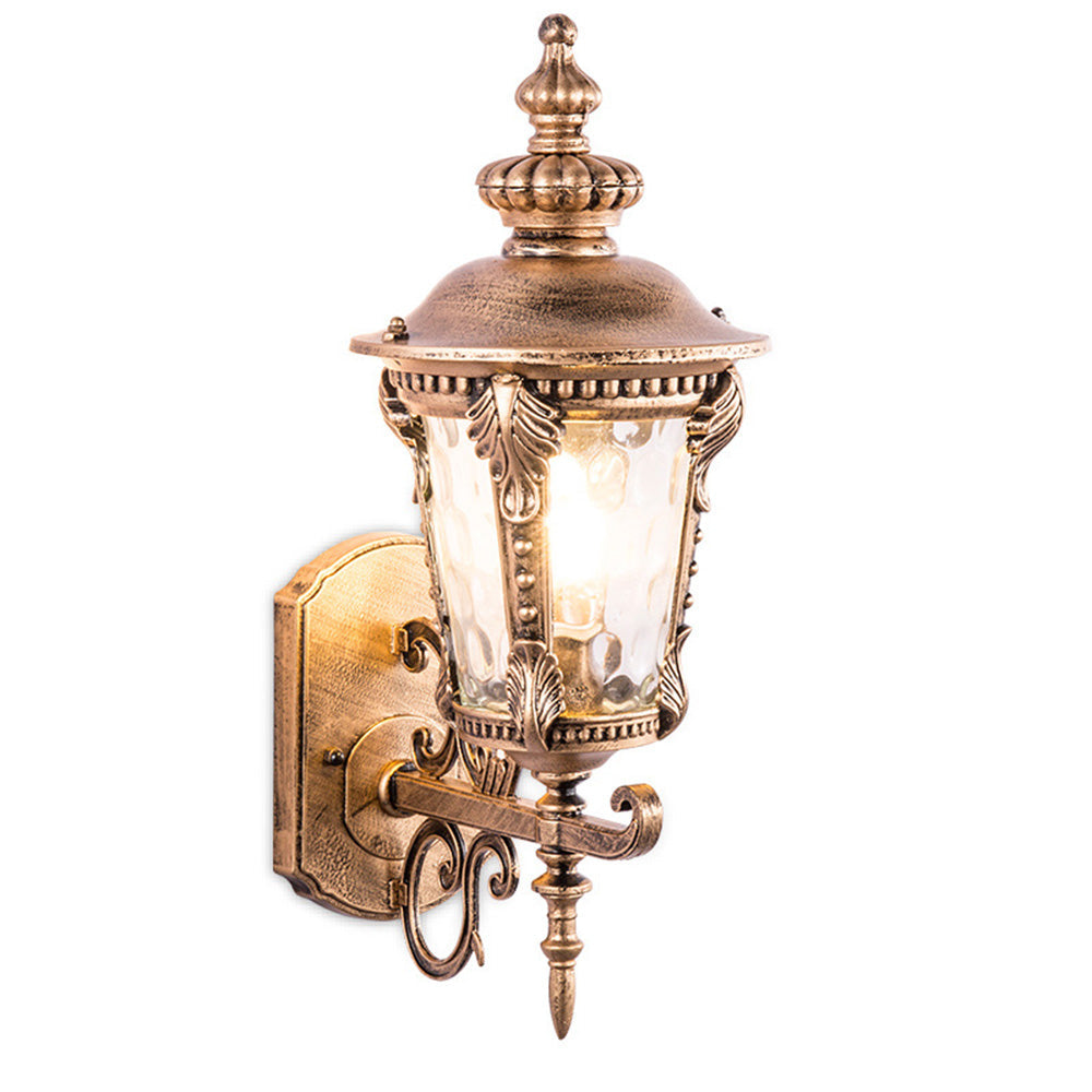 VETRO - Vintage Glass Outdoor Wall Light for Gardens & Entrances