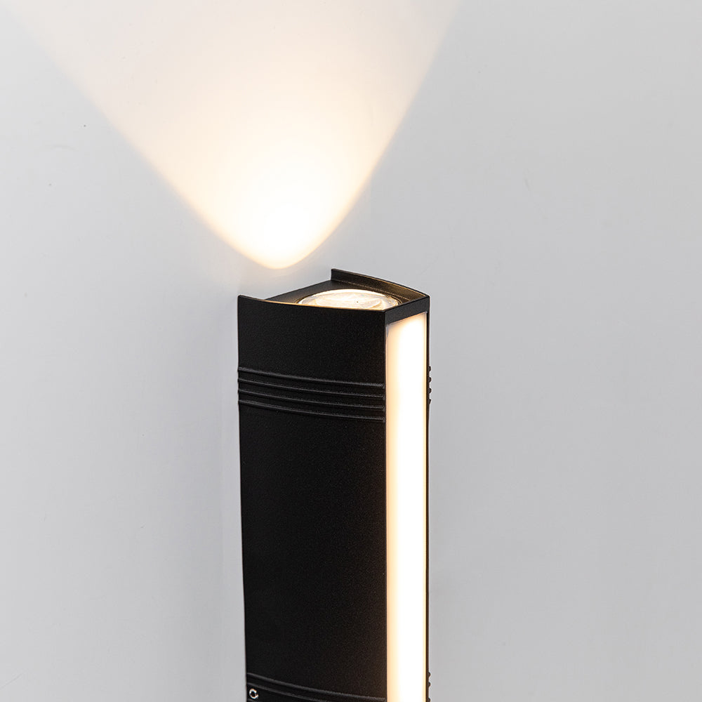 Ultra Radiant Extended Tube LED Exterior Wall Fixture - Perfect for Illuminating Outdoor Spaces