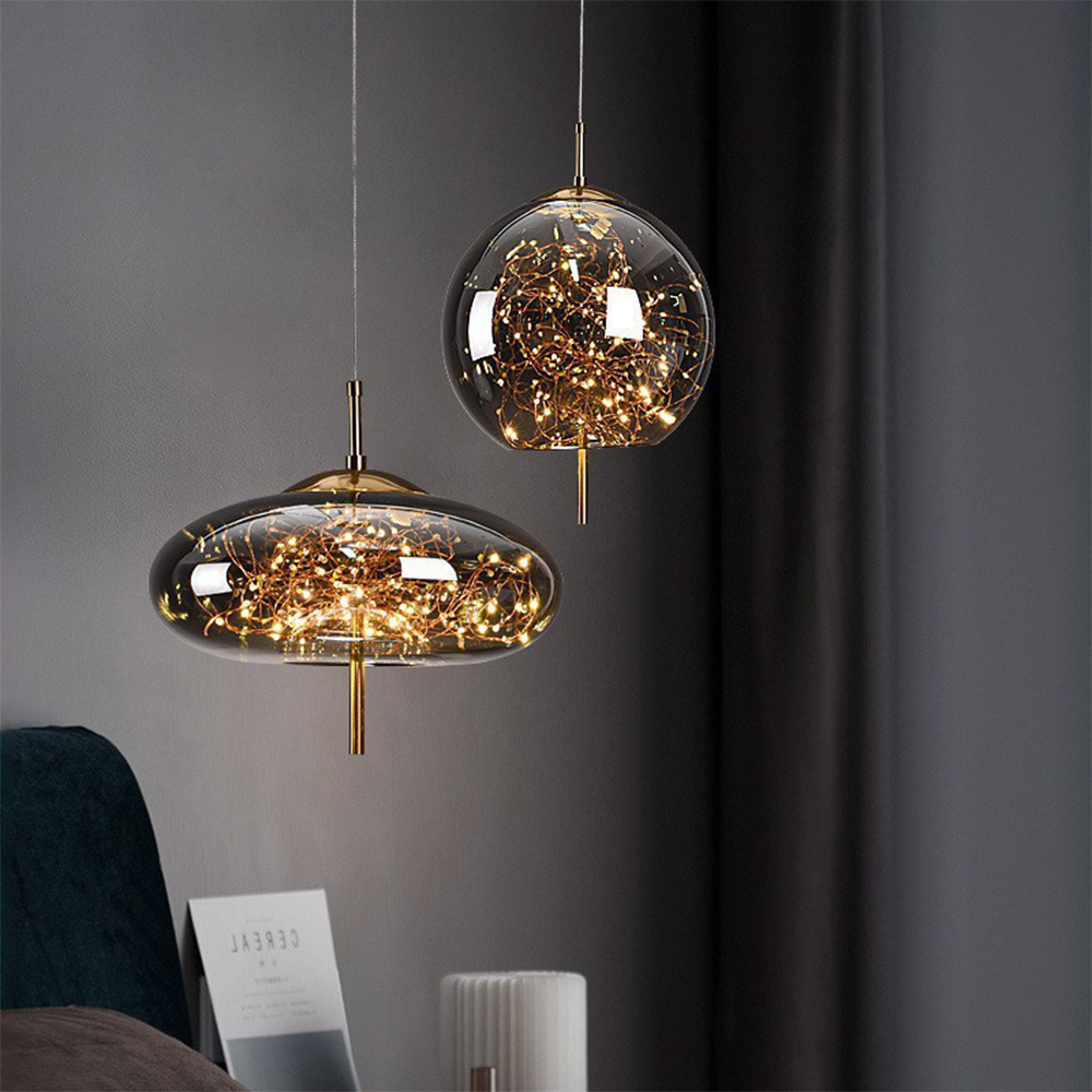 Nordic Chic LED Hanging Lamp - Illuminate Your Space with Timeless Style