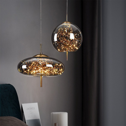 Nordic Chic LED Hanging Lamp - Illuminate Your Space with Timeless Style
