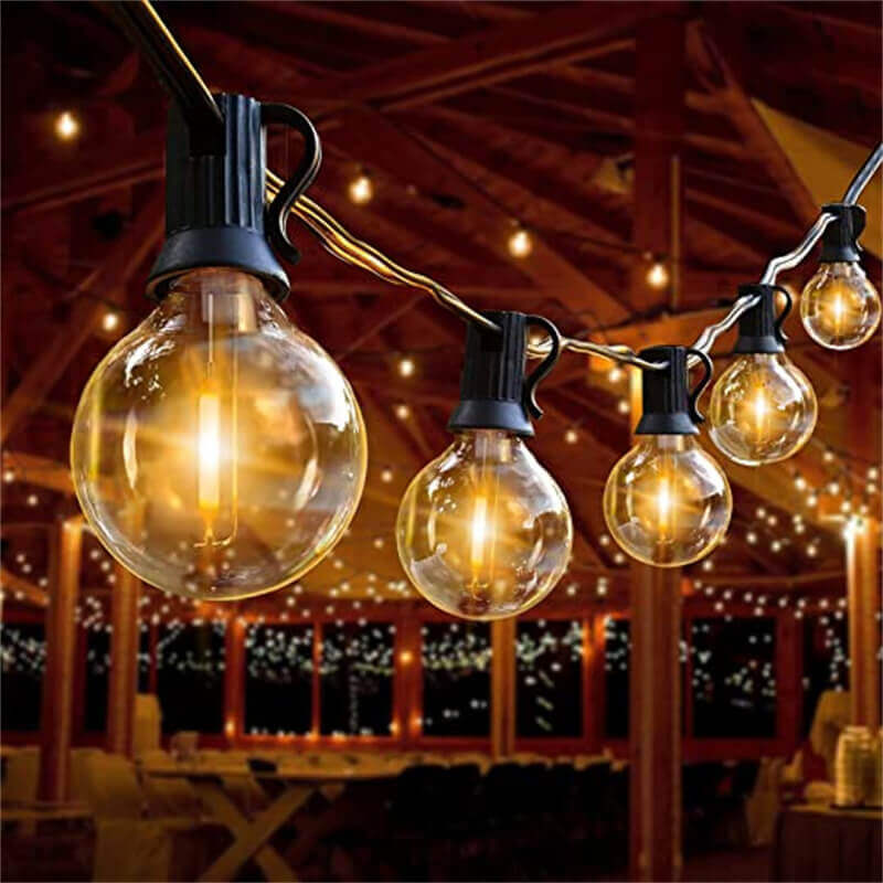 Variant image for Waterproof Outdoor String Lights – Connectable LED Patio Lights with Shatterproof Bulbs for Parties and Garden Decor-4