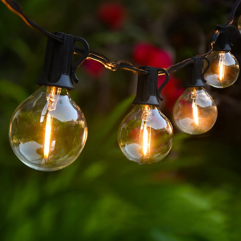 Variant image for Waterproof Outdoor String Lights – Connectable LED Patio Lights with Shatterproof Bulbs for Parties and Garden Decor-3
