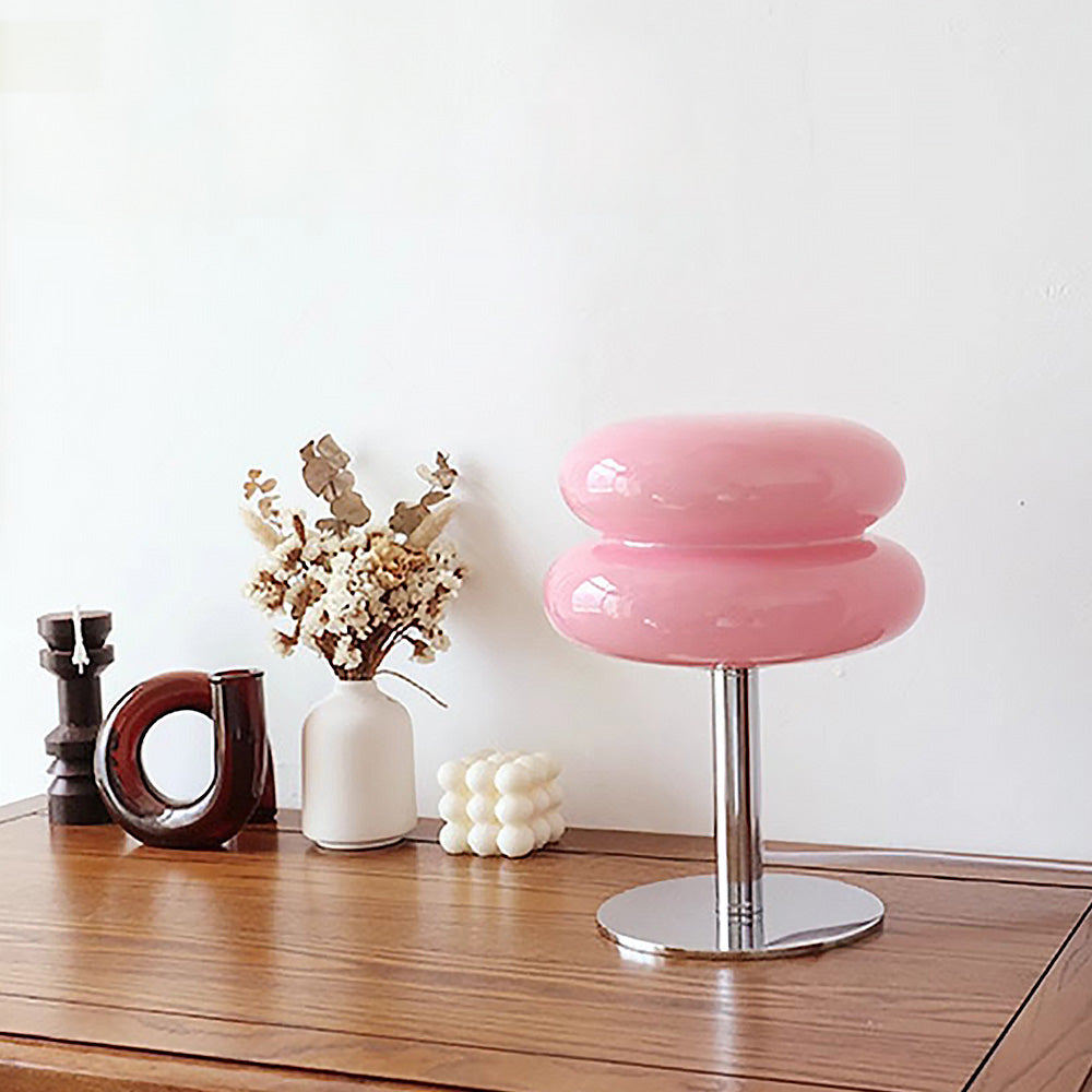SOLVIA – Minimalist Glass Mini Table Lamp for Bedrooms & Living Spaces
