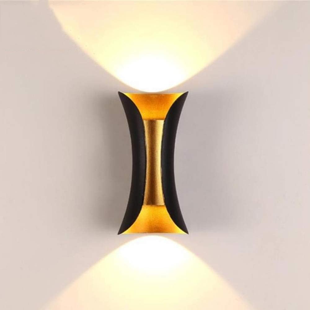 TAVIO – Waterproof Outdoor LED Wall Light in Black for Gardens & Patios