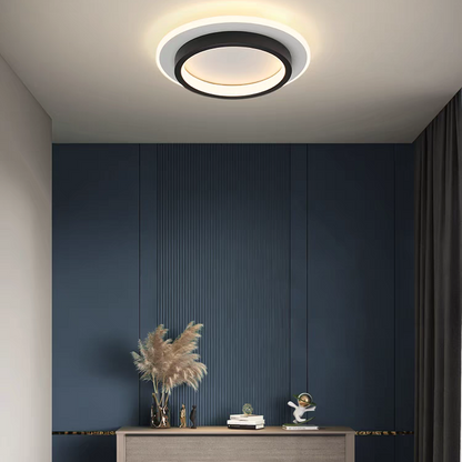 NOVAIR - Modern Round LED Ceiling Light for Hallways & Living Spaces