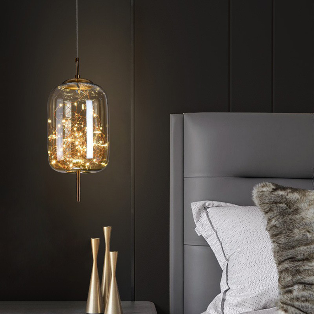 Nordic Chic LED Hanging Lamp - Illuminate Your Space with Timeless Style