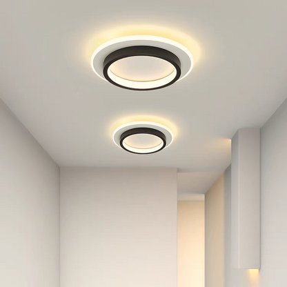 NOVAIR - Modern Round LED Ceiling Light for Hallways & Living Spaces