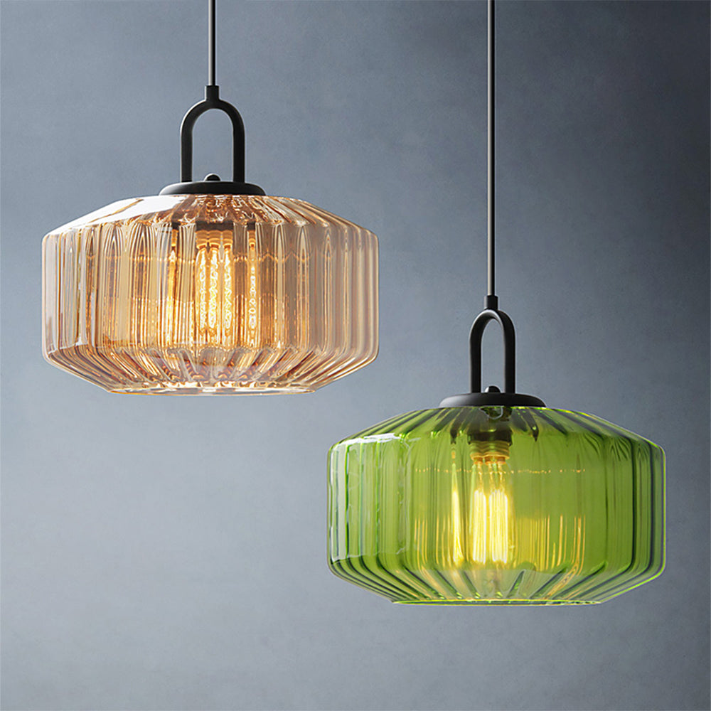 Elegant Glass Shade Kitchen Pendant Lamp - A Stylish Lighting Solution for Modern Spaces