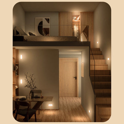 VIBEFLARE – Sleek Wireless Motion Sensor Wall Lamp with USB Rechargeable LED