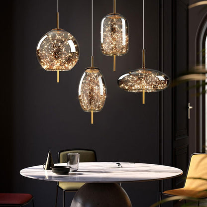 Nordic Chic LED Hanging Lamp - Illuminate Your Space with Timeless Style