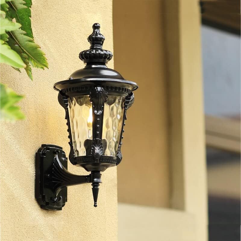 VETRO - Vintage Glass Outdoor Wall Light for Gardens & Entrances