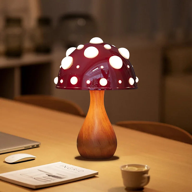 LUMINA MUSHROOM - Enchanting Table Lamp with Cozy Glow