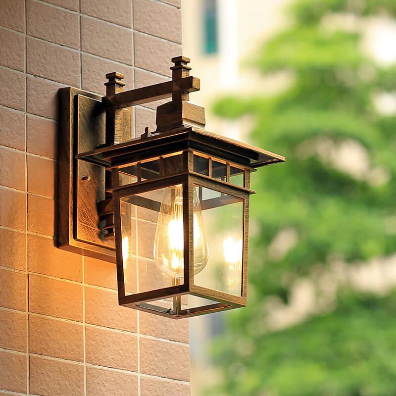 Variant image for Modern Outdoor Wall Lantern Light – Waterproof Aluminum Design for Garden and Exterior Wall Use-2