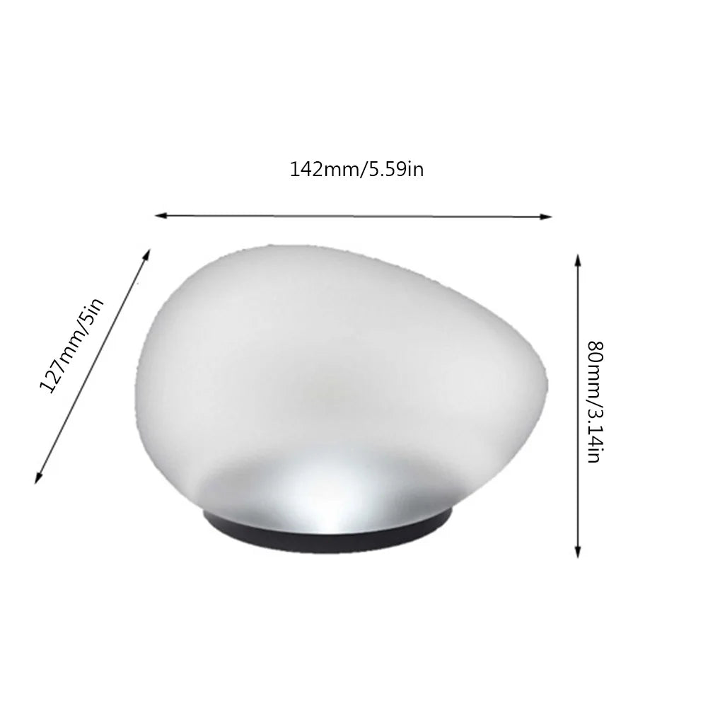 EcoPebble – Solar-Powered Pebble Lights for Garden Ambiance