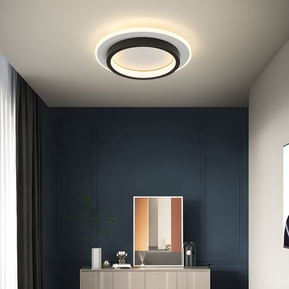 NOVAIR - Modern Round LED Ceiling Light for Hallways & Living Spaces