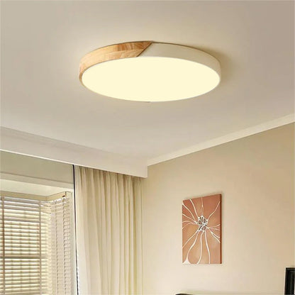 Colorful LED Ceiling Light Fixture – Modern Round Design for Hallway, Dining Room, and Living Room