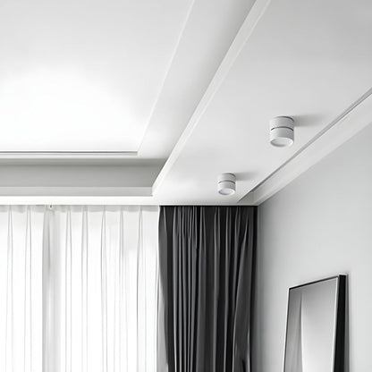 Compact Adjustable Ceiling Spotlight – Energy-Efficient LED Living Room Spotlights in Sleek Aluminum Finish