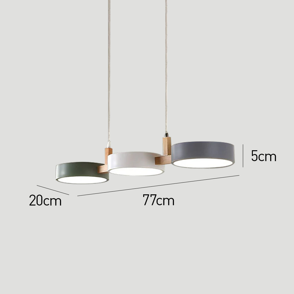 VESTRA - Nordic Minimalist Cylinder Pendant Light for Modern Spaces