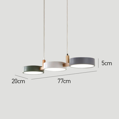 VESTRA - Nordic Minimalist Cylinder Pendant Light for Modern Spaces