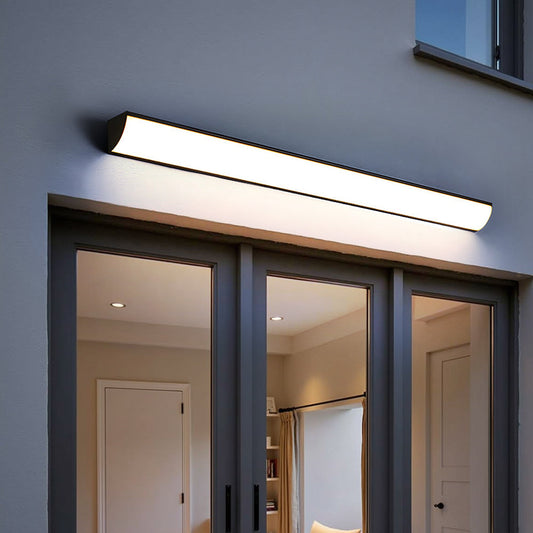 Weather-Resistant Contemporary Outdoor Wall Light – Sleek Design for Patios, Entrances, and Garages