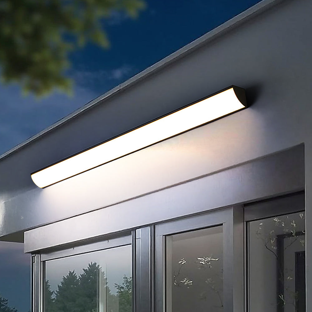 Weather-Resistant Contemporary Outdoor Wall Light – Sleek Design for Patios, Entrances, and Garages