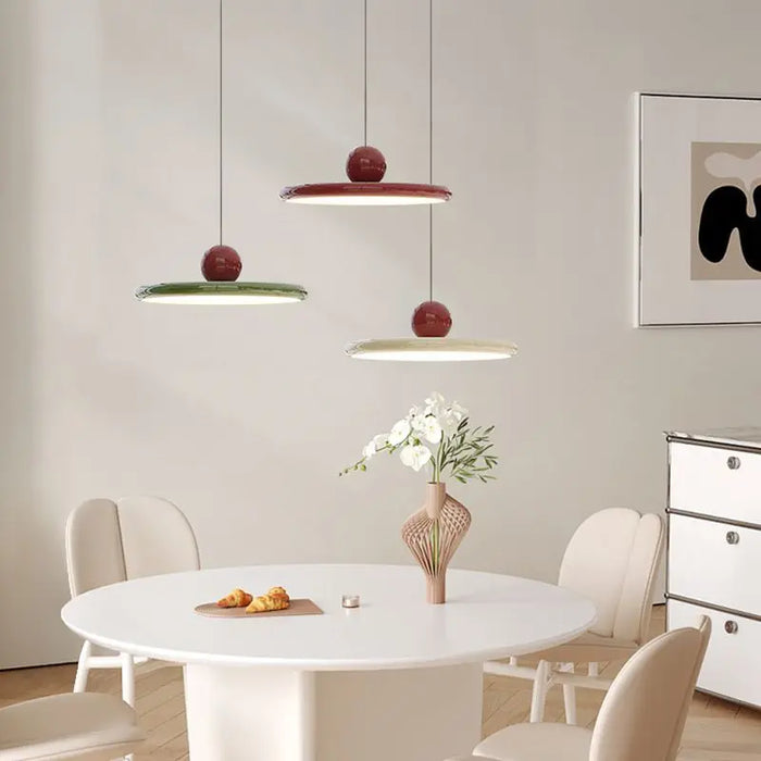 ECLAT – Sleek Bauhaus-Inspired Glass Ceiling Lamp