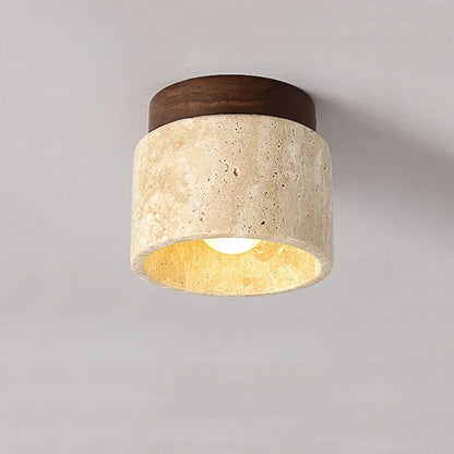 Elegant Japanese Minimalist Cream Ceiling Lamp - LED Flush Mount Ceiling Light Fixture for Modern Spaces