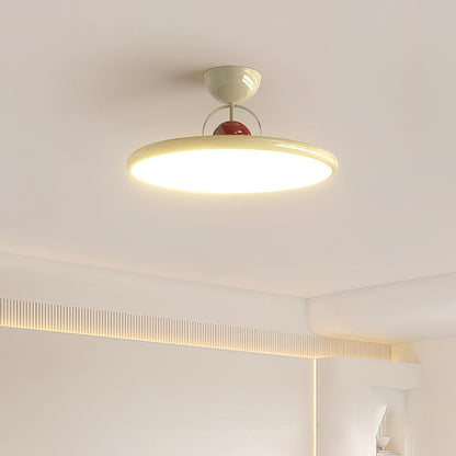 Flush Mount Ceiling Light Fixture with Integrated LED – Nature-Inspired Design for Modern Interiors
