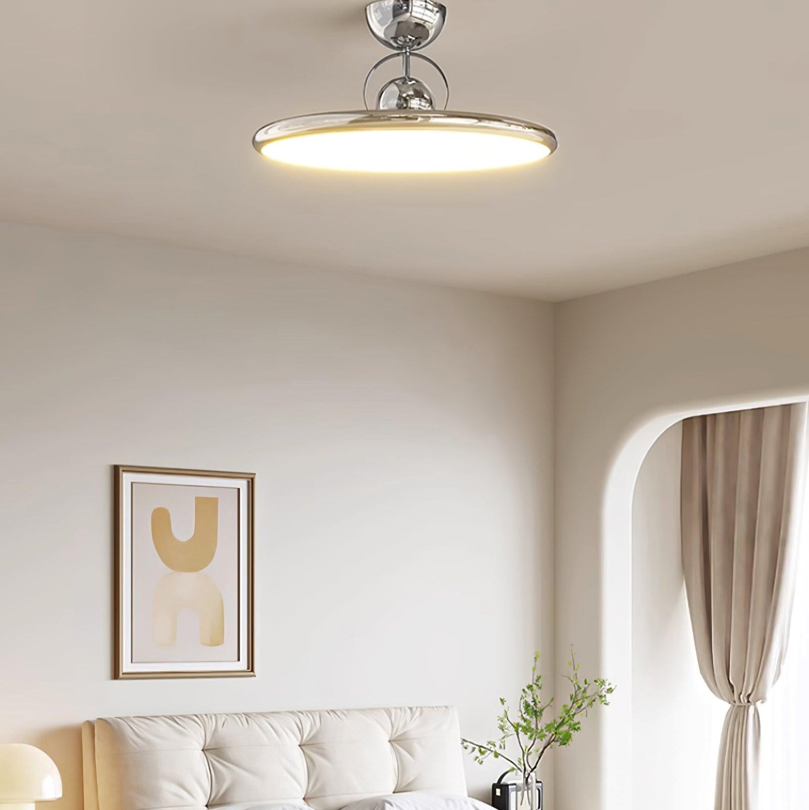 Flush Mount Ceiling Light Fixture with Integrated LED – Nature-Inspire ...