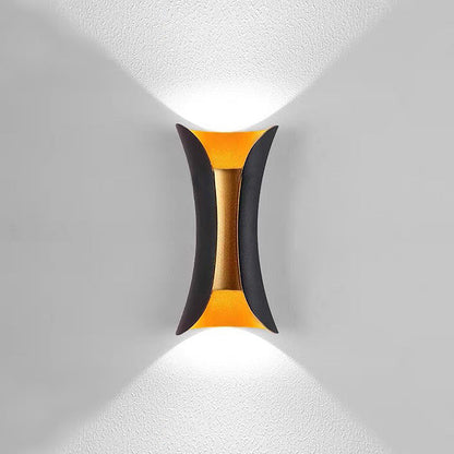 TAVIO – Waterproof Outdoor LED Wall Light in Black for Gardens & Patios