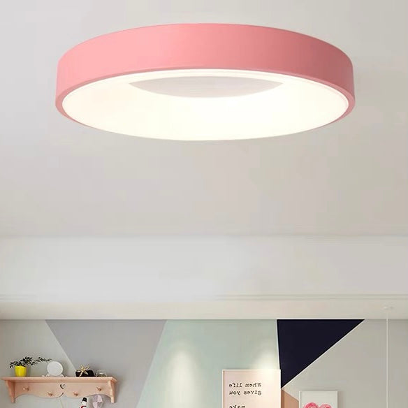 Vibrant Spectrum LED Ceiling Fixtures - Modern Illumination with a Touch of Color