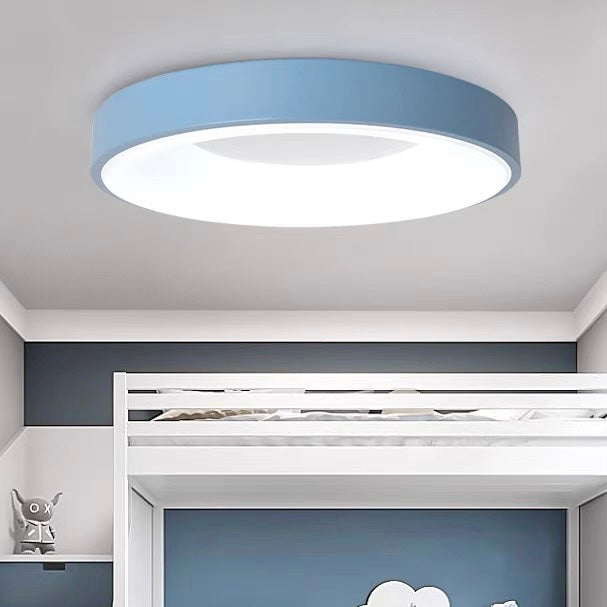 Vibrant Spectrum LED Ceiling Fixtures - Modern Illumination with a Touch of Color