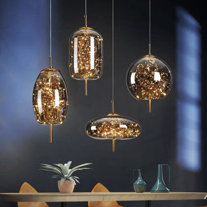Nordic Chic LED Hanging Lamp - Illuminate Your Space with Timeless Style
