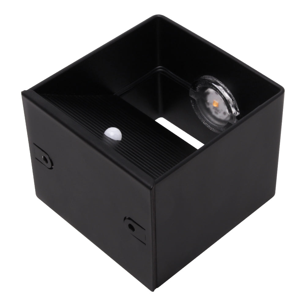 RadiantCube – Sleek Sensor Wall Lamp for Effortless Ambient Lighting