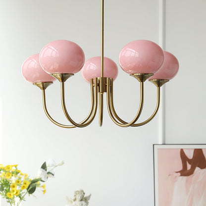 LunaLuxe – Modern Marshmallow-Inspired Chandelier