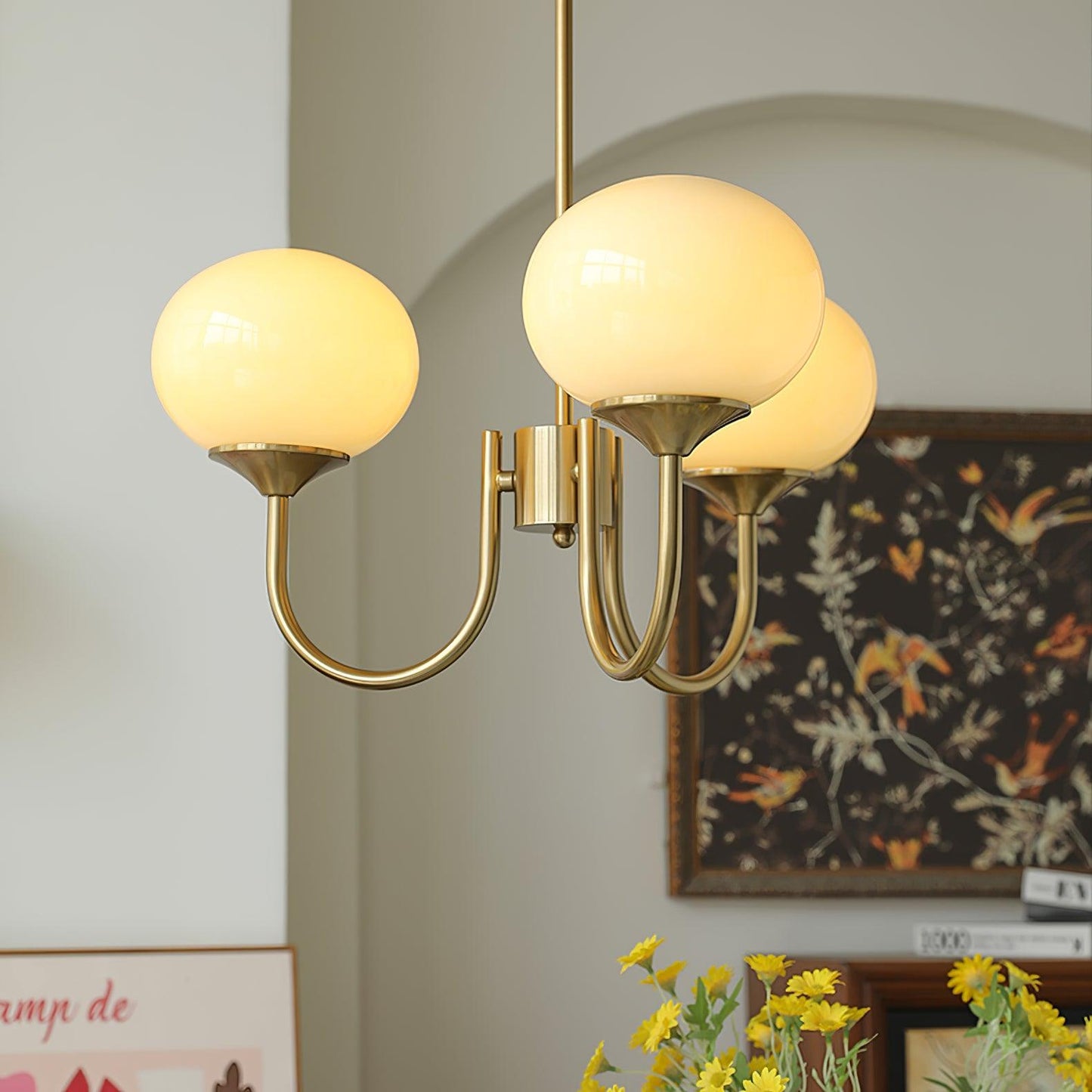 LunaLuxe – Modern Marshmallow-Inspired Chandelier