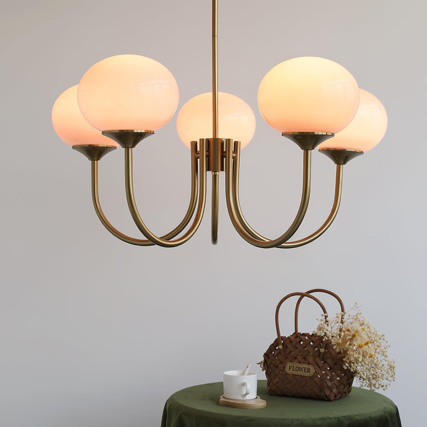 LunaLuxe – Modern Marshmallow-Inspired Chandelier