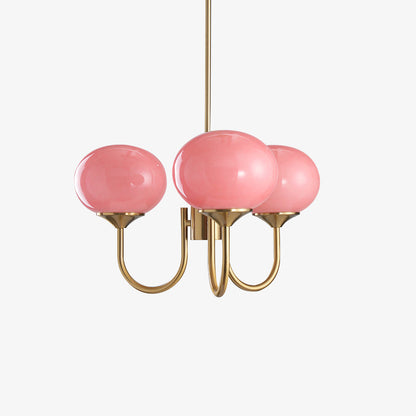 LunaLuxe – Modern Marshmallow-Inspired Chandelier