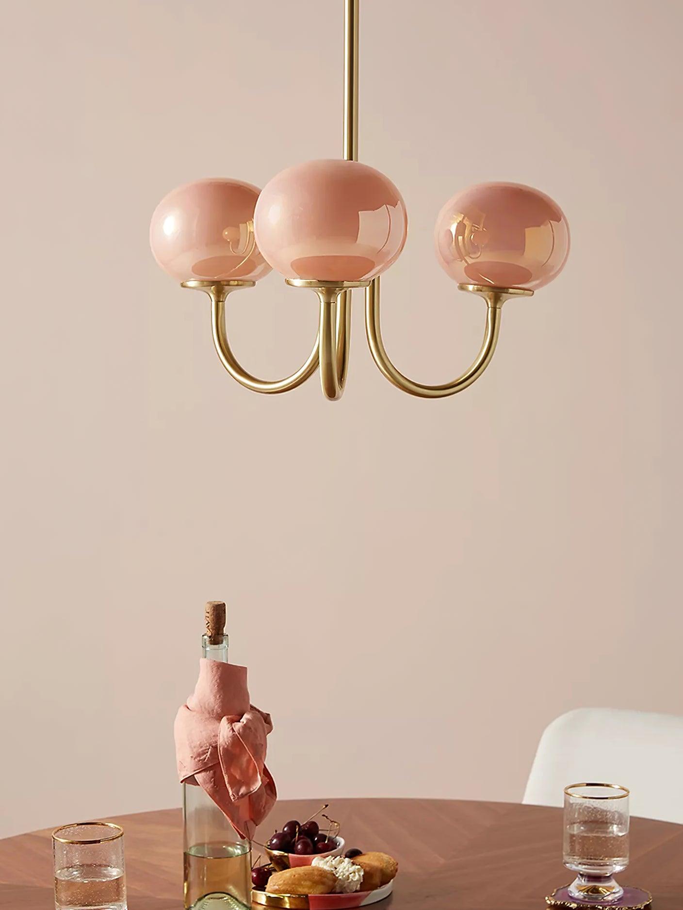LunaLuxe – Modern Marshmallow-Inspired Chandelier