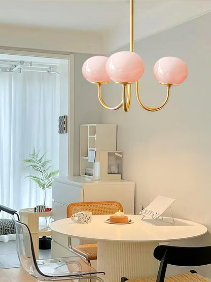 LunaLuxe – Modern Marshmallow-Inspired Chandelier