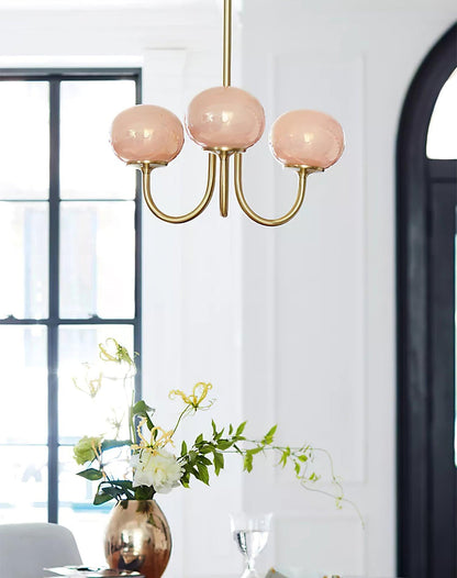 LunaLuxe – Modern Marshmallow-Inspired Chandelier