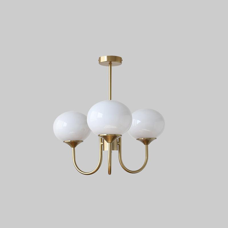 LunaLuxe – Modern Marshmallow-Inspired Chandelier
