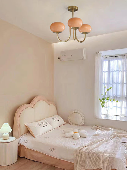 LunaLuxe – Modern Marshmallow-Inspired Chandelier