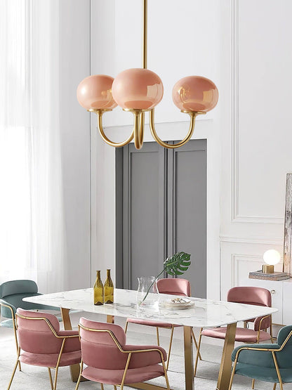 LunaLuxe – Modern Marshmallow-Inspired Chandelier