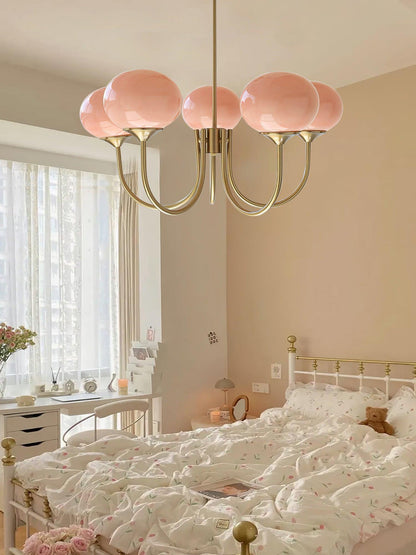 LunaLuxe – Modern Marshmallow-Inspired Chandelier